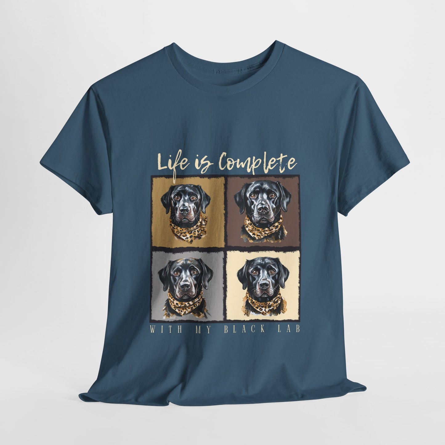 Black Lab Life Is Complete TShirt