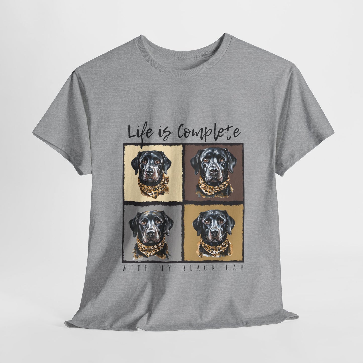 Black Lab Life Is Complete TShirt