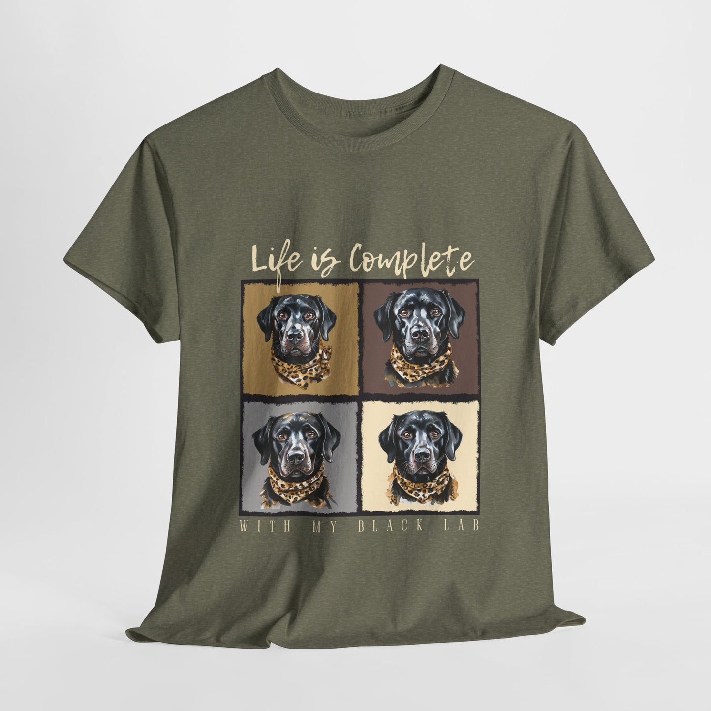 Black Lab Life Is Complete TShirt