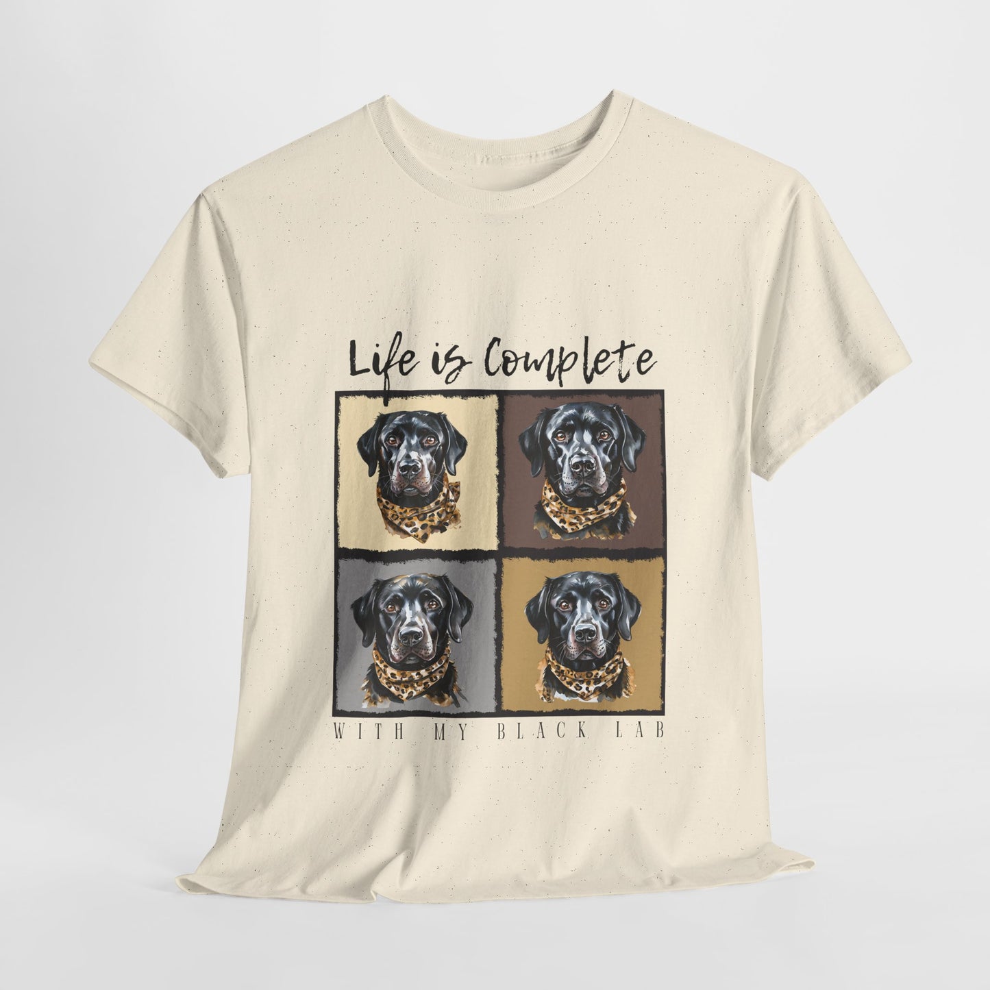 Black Lab Life Is Complete TShirt