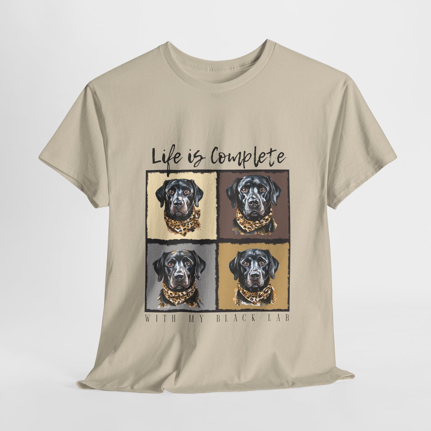 Black Lab Life Is Complete TShirt