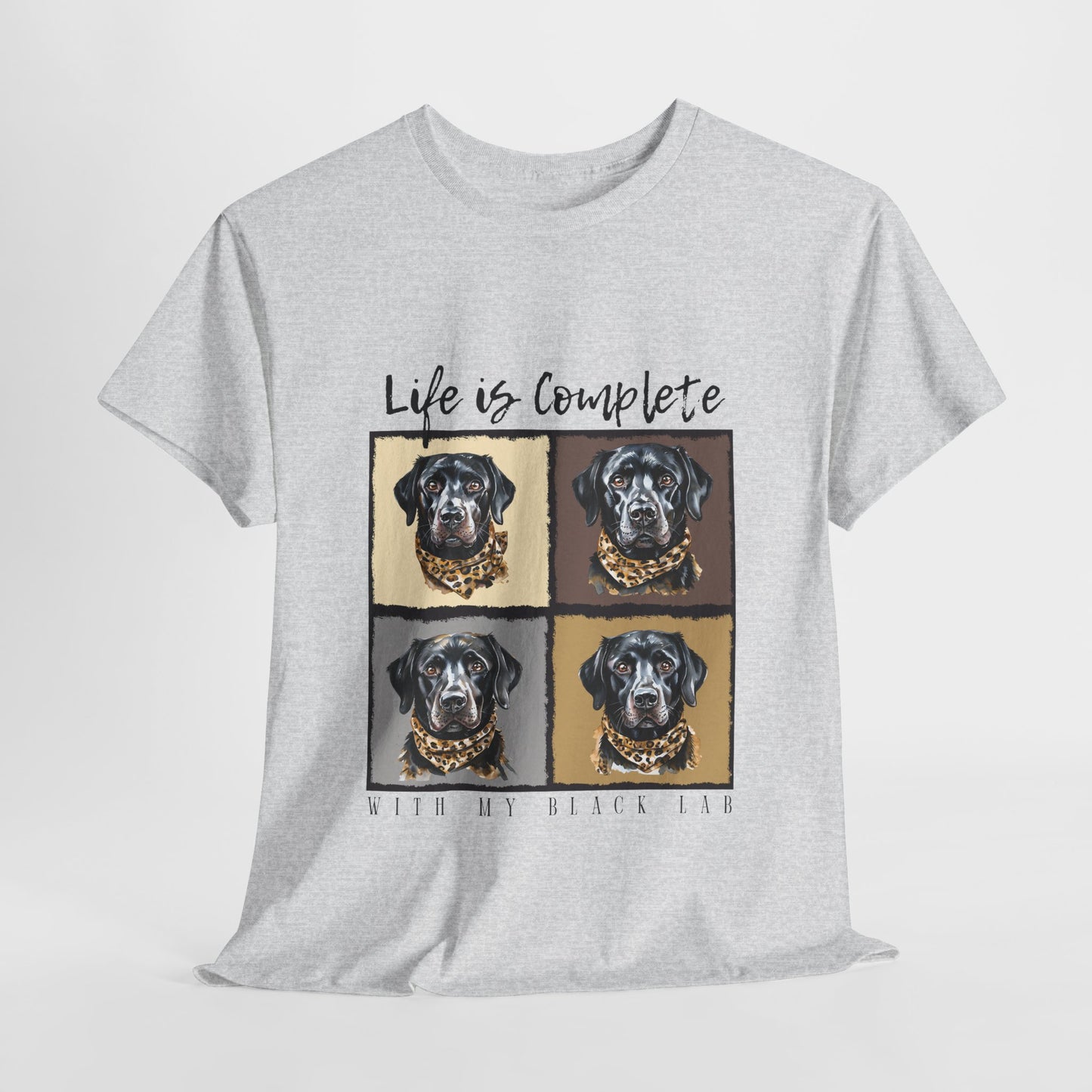 Black Lab Life Is Complete TShirt