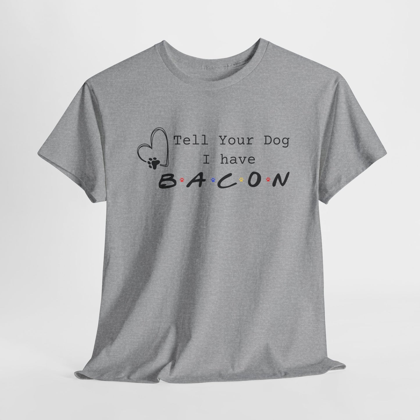 Sport Gray t-shirt with humorous text design on a white background