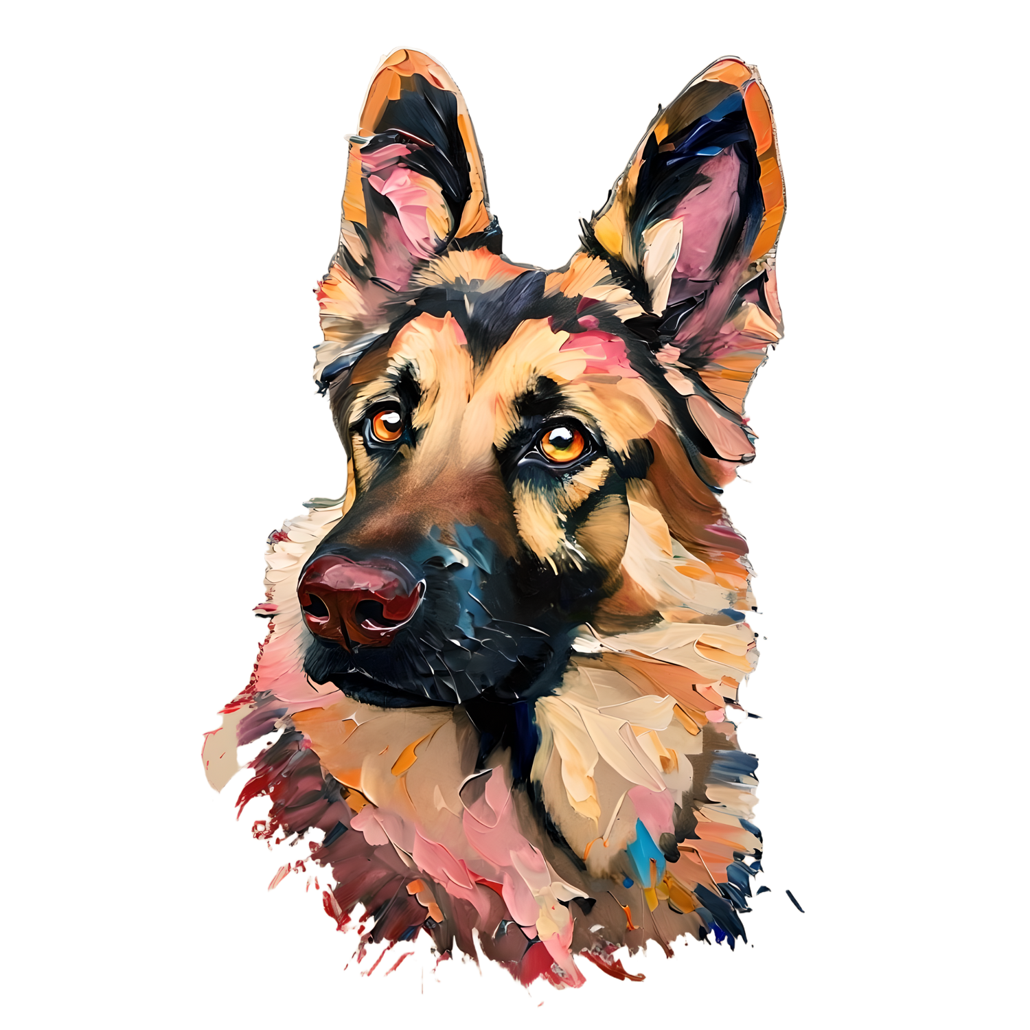 German shepherd shirt designs originally created by UpLevel Dogs.