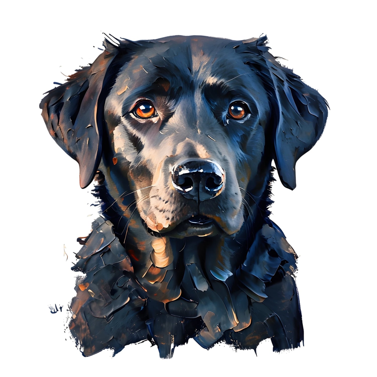Black labrador retriever dog designs created for this beautiful breed, by UPLevel Dogs!