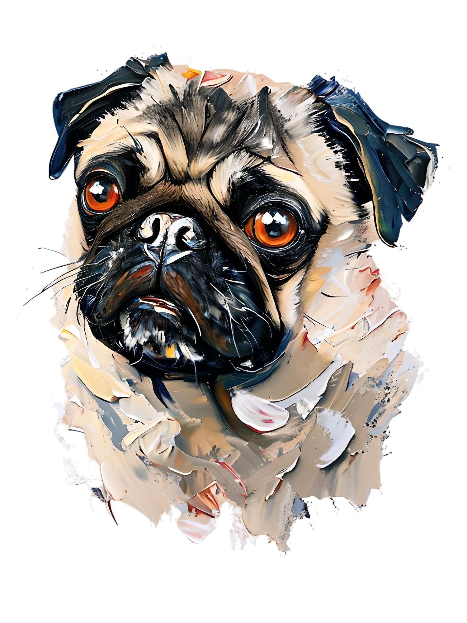 Pug Dog Tee Shirts here, all from UpLevel Dogs.
