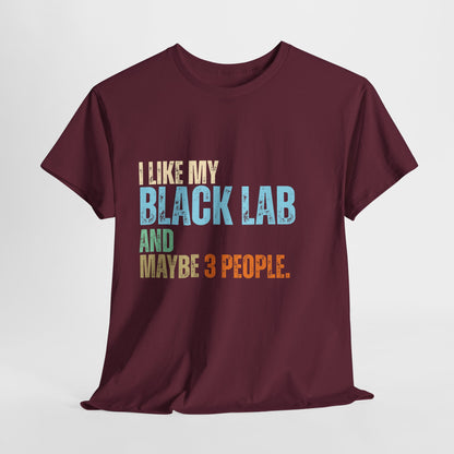 Maroon t-shirt with colorful text on a white background