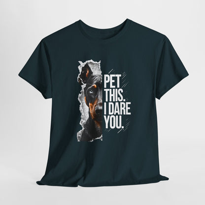 CRAZY DOG TEE Doberman Pet This Shirt in midnight