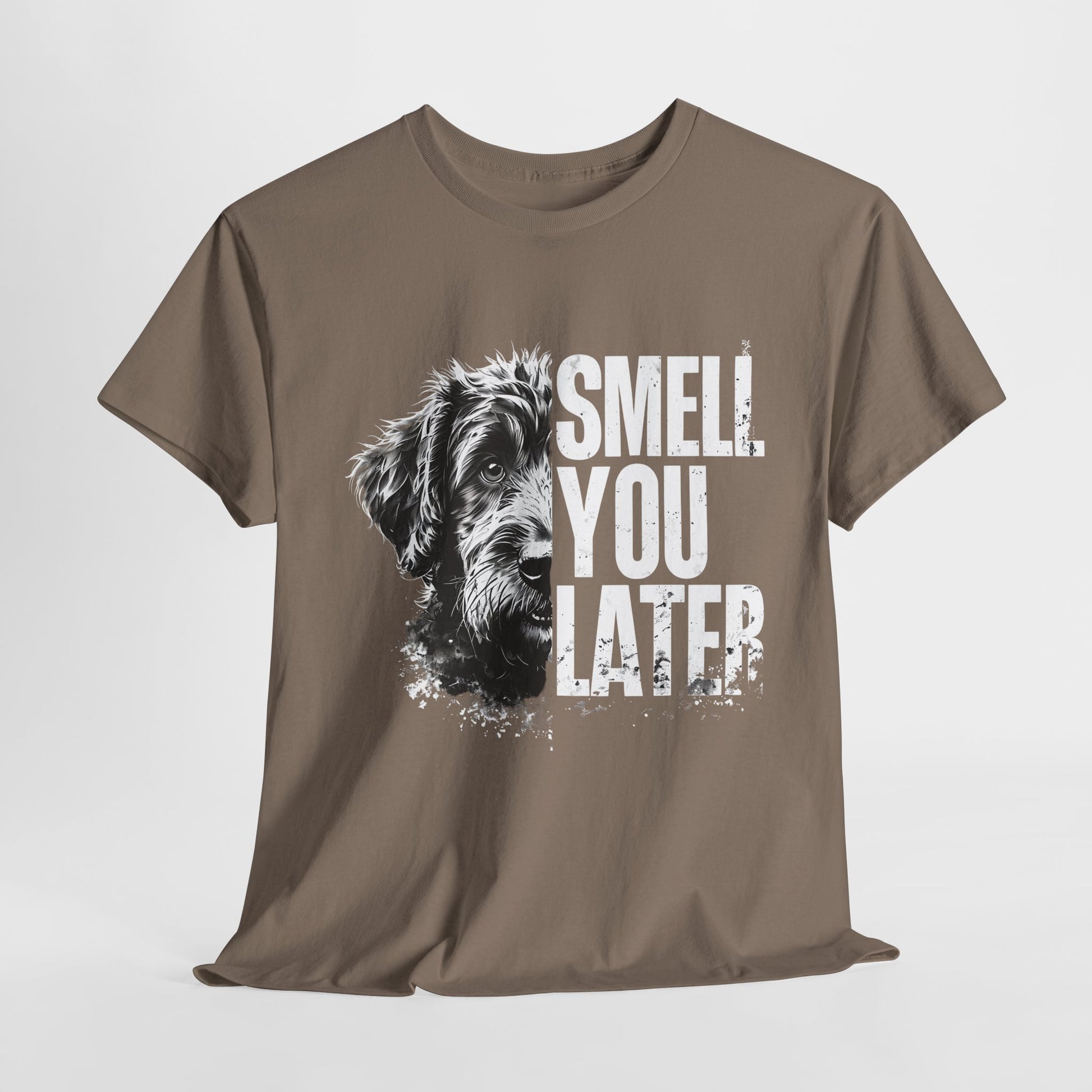 Crazy_Dog_Tee Smell You Later in brown savana