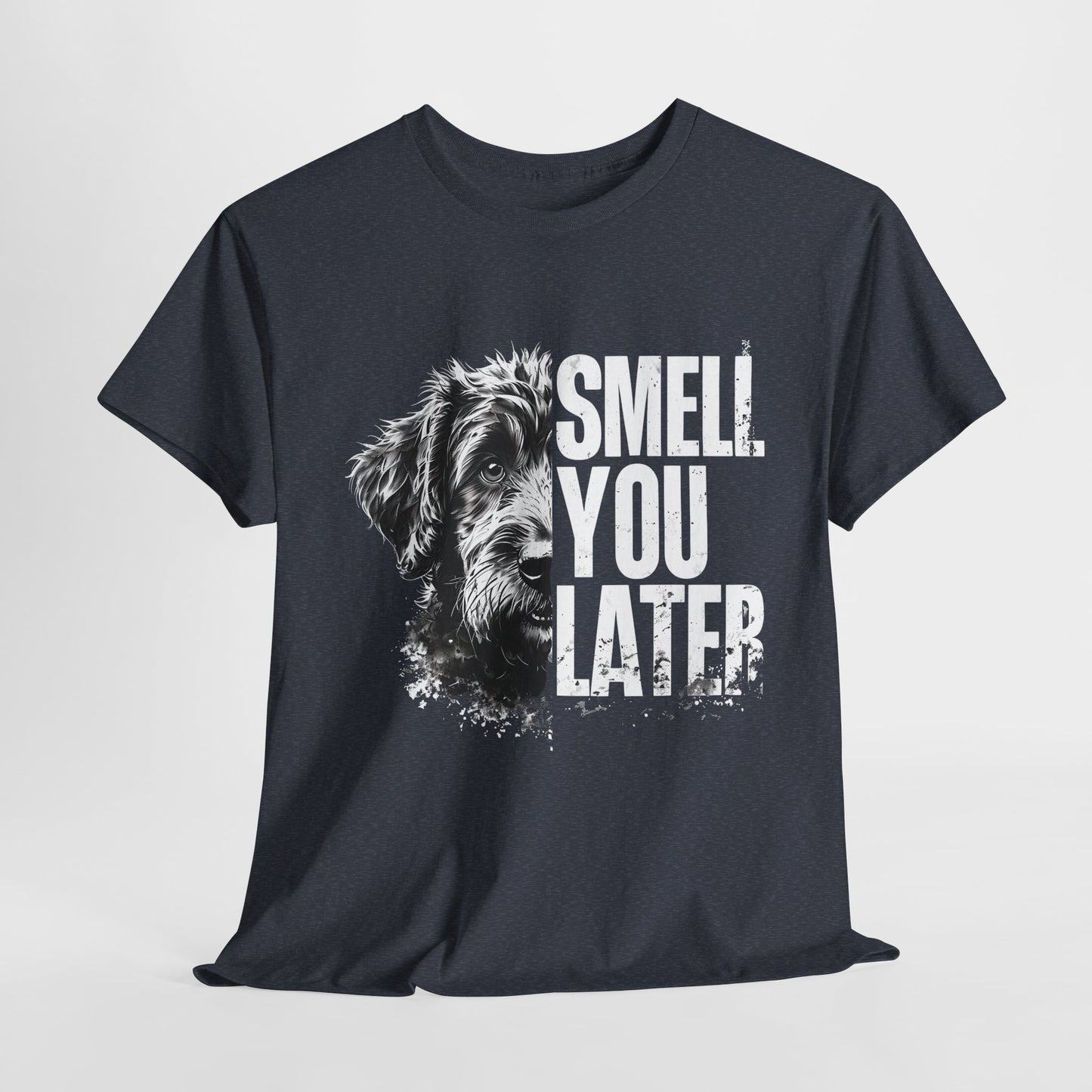 Crazy_Dog_Tee Smell You Later in heather navy