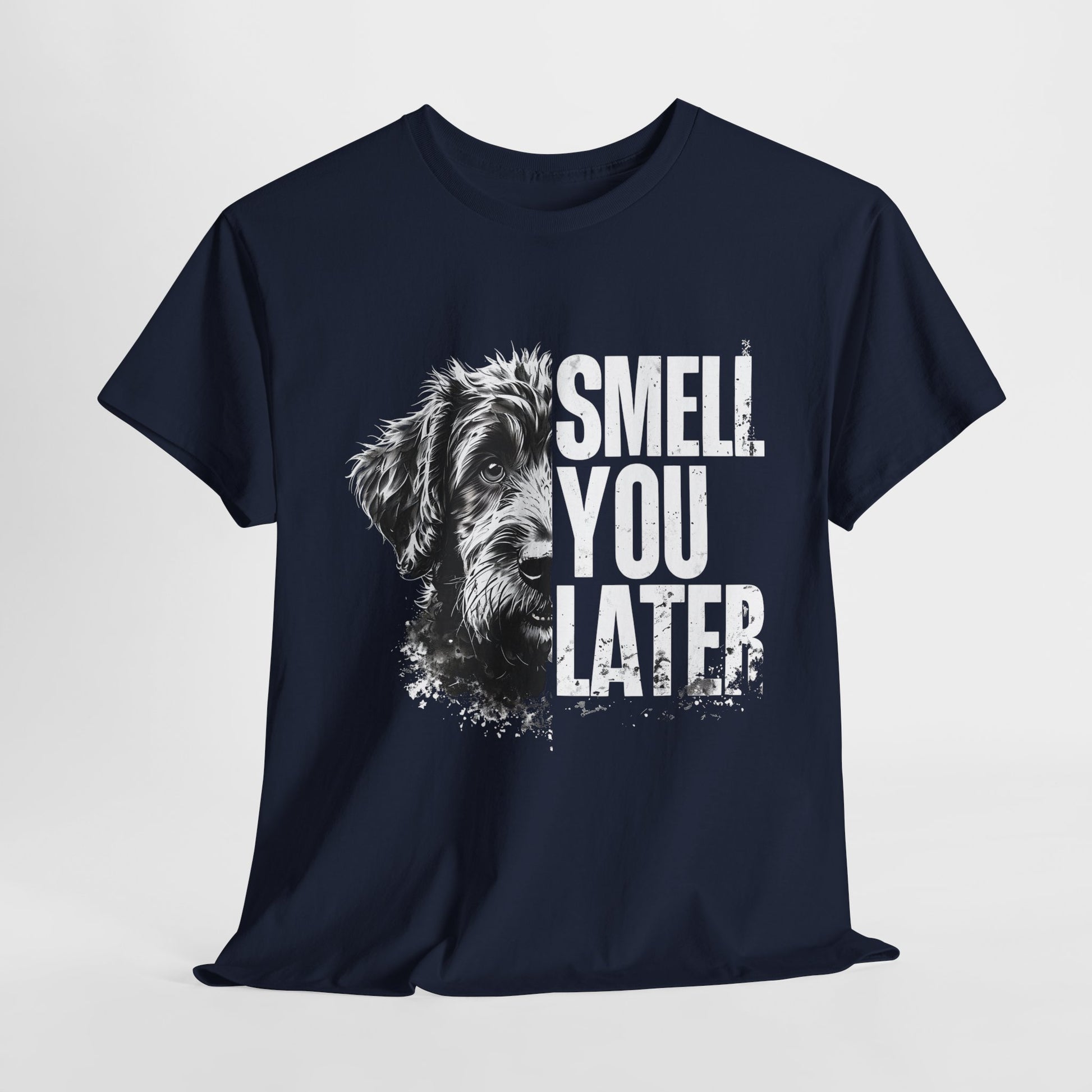 Crazy_Dog_Tee Smell You Later in navy