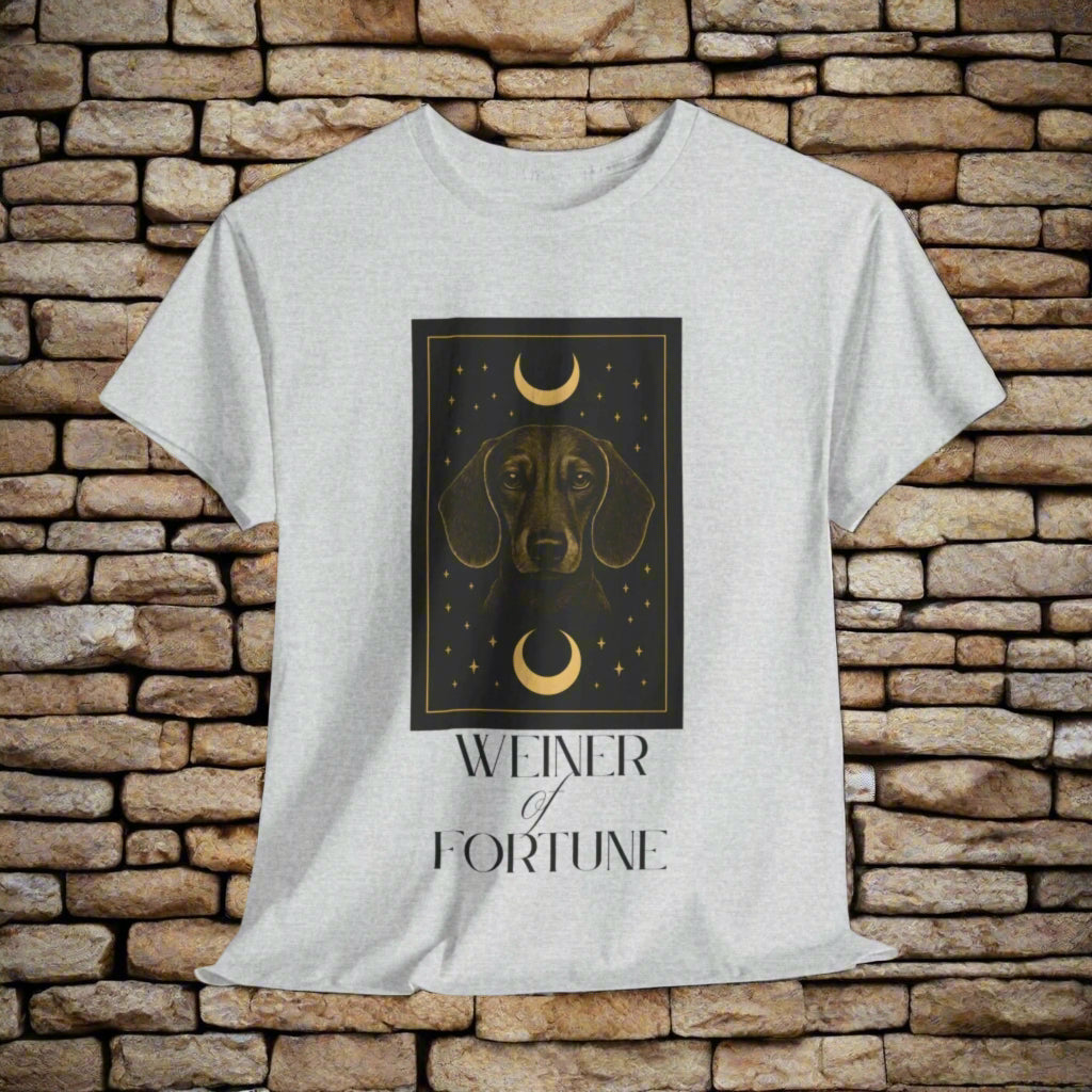Dachshund shirt with Weiner of fortune in 
