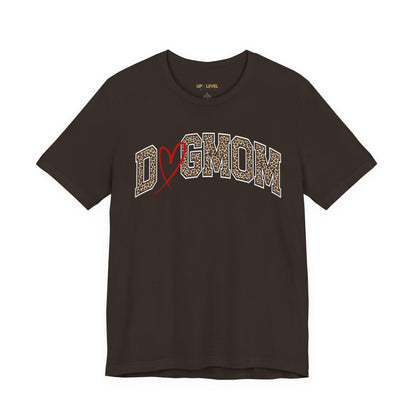 Dogmom Graphic Tee with Heart