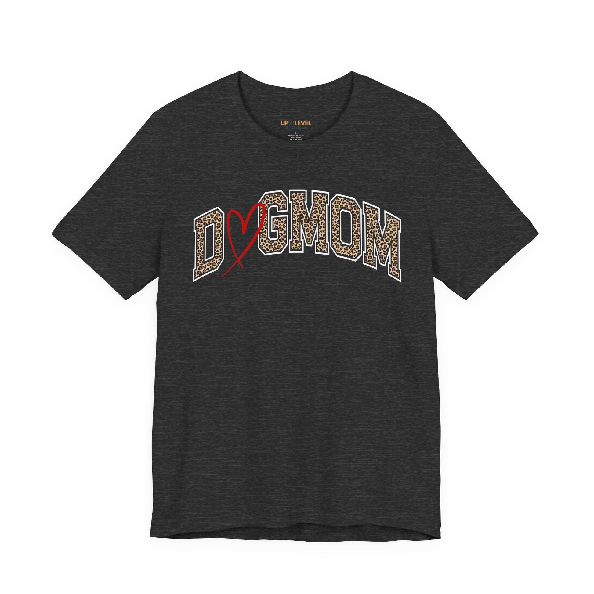 Dogmom Graphic Tee with Heart