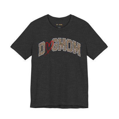 Dogmom Graphic Tee with Heart