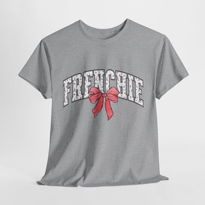 FRENCH BULLDOG SHIRT in Paris Theme in sport grey
